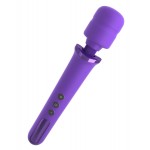 Фиолетовый вибромассажер Rechargeable Power Wand