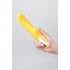 Жёлтый вибратор Satisfyer Yummy Sunshine - 22,5 см.