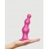 Розовая насадка Strap-On-Me Dildo Plug Beads size L